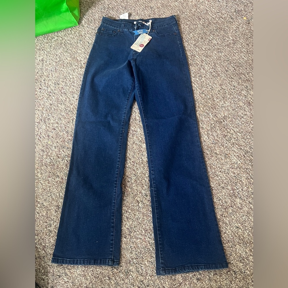 Levi's Dark Blue Flare Women's Jeans